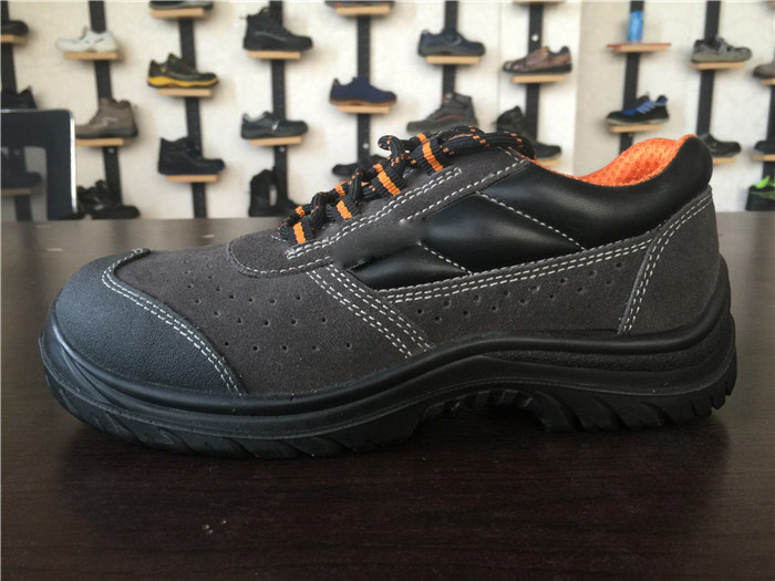 Lightweight Waterproof Safety Shoes With Foam Inner Artificial Leather Collar