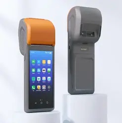 5.5'' HD Screen Android 11/4G Handheld POS Terminal 1 8G With Built-in 58mm Thermal Printer