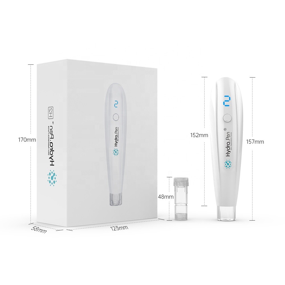 Newest device Hydra pen H2 portable electric derma microneedling pen acne scar removal Microneedling System derma pen