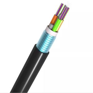 China GYXTW Fiber Singlemode 24 Core Outdoor Fiber Optic Cable Duct Fiber Opt Cable wholesale