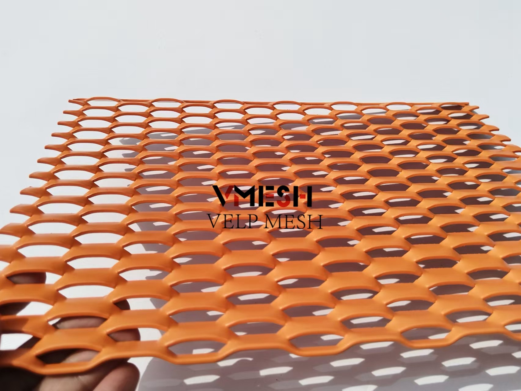 Decorative Facade Expanded Aluminium Mesh Powder Coated Screens