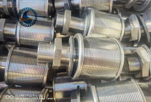 China 304 Johnson Screen Wedge Wire Stainless Steel Water Filter Nozzle wholesale