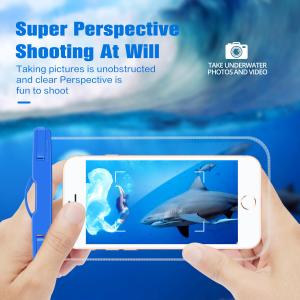 China Underwater Phone Waterproof Cover Waterproof Swimming Bag Case Phone Pouch wholesale