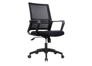 China Upholstered Economic Staff 93cm Executive Office Chairs wholesale
