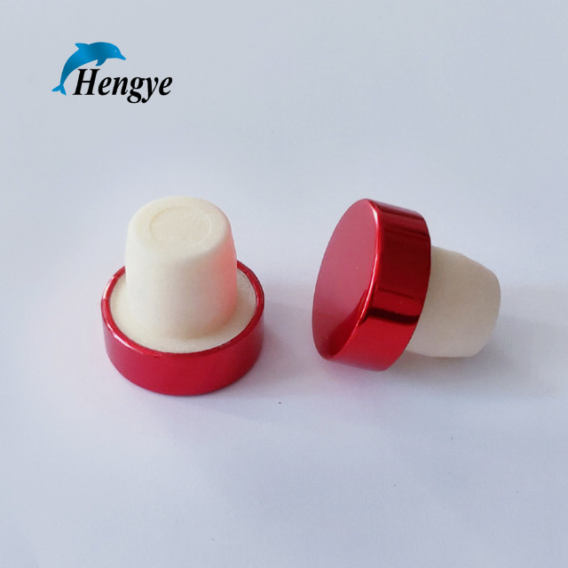 Wine Bottle Stopper, Made of Synthetic Cork, Customized Designs are Accepted