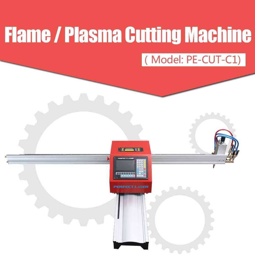 Economic Plasma Cutting Machine For Iron and Steel / Portable CNC Plasma Cutter