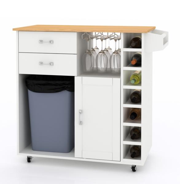 Drawers Movable Kitchen Island Home / Commercial 7 Foot Kitchen Island With