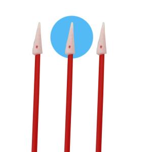 China 76mm Lint Free Industrial Micro Pointed Sponge Q Tips wholesale