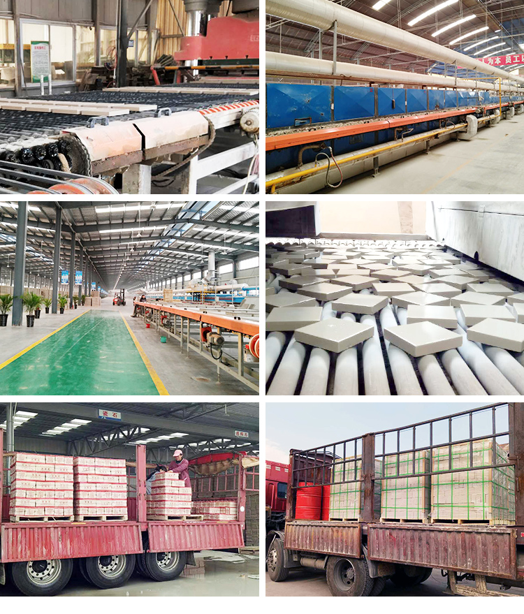 Henan Refractory Bricks 300*300mm Acid Resistant Brick for Food Processing and Dairy Plants