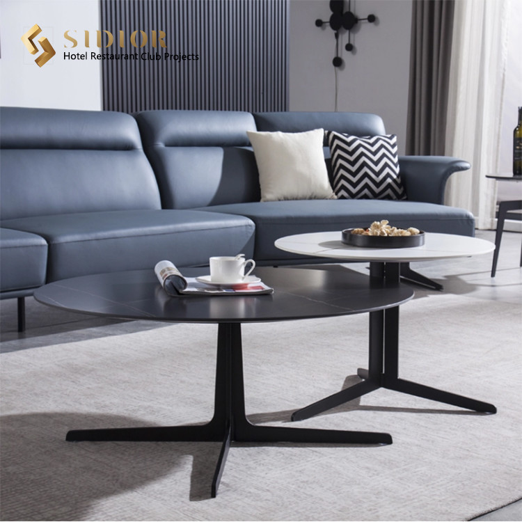 Club Coffee Table, Hotel Corner Table, Restaurant Center Table, Canteen Tea Table, Side Table, Man Made Marble Top