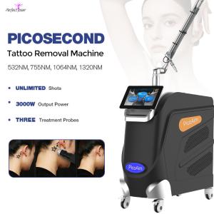 China Q Switched Nd Yag Picosecond Laser Tattoo Removal Machine Acne Pigmentation 2000W wholesale