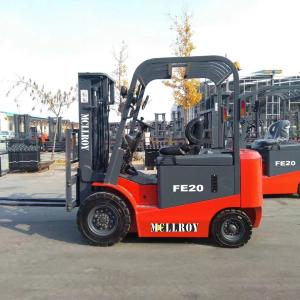 China 2000kg Loading Electric Powered Forklift 9kw Driven 11kw Oil Pump Motor Power wholesale