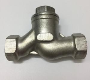 China 1/2inch pn 16 stainless steel non return check valve manual medium tenmperature wholesale