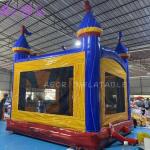 Commercial inflatable bounce house kids play colorful bouncy castle