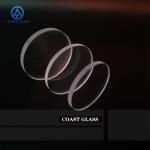 Transparent Conductive Coated Glass Supplier Ultra Thin Flat Square Optics Glass