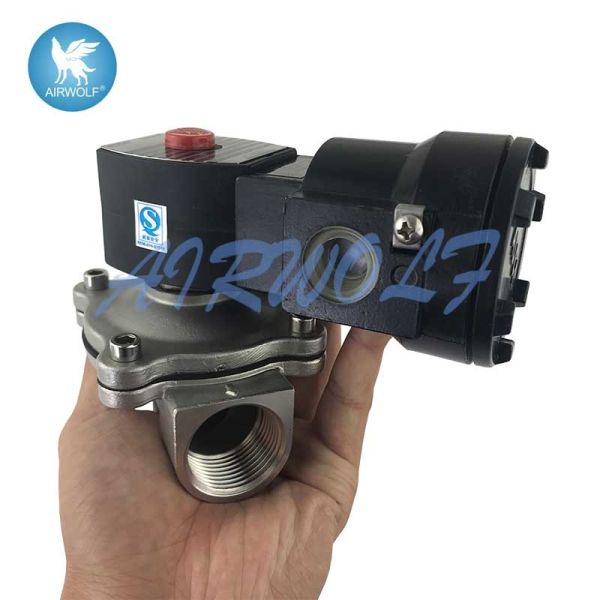 VCEFCM8210G004 Solenoid Control Valve , High Flow Industrial Solenoid Valve