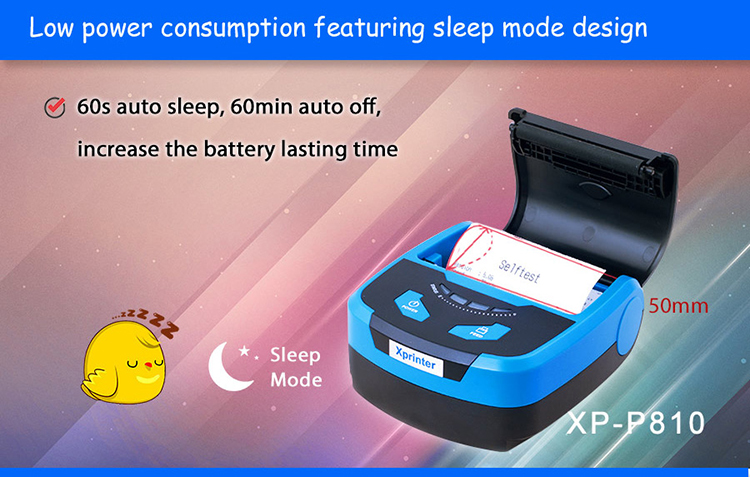 80mm Thermal Receipt Printer P810 With USB+Blue-Tooth Interafce