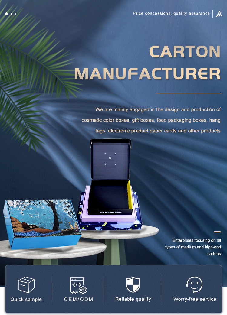 Top Selling Customized Printing Art Card Insert Book Shaped Paper Box Packaging Oem