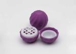 Dark Purple 7g Mini Cute Lip Balm Tube Small MOQ Cosmetic Container Tube