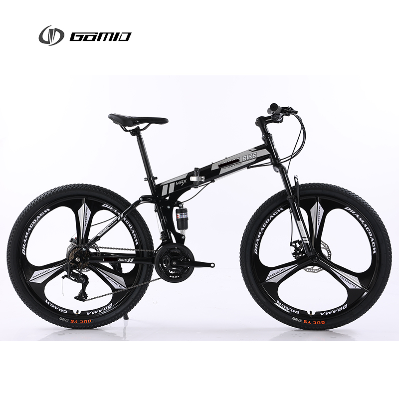 GOMID Full Suspension Folding Mountain Bike 27.5 29 Inch Rim Aluminum Alloy Fork Suspension Bicicletas Bisiklet OEM