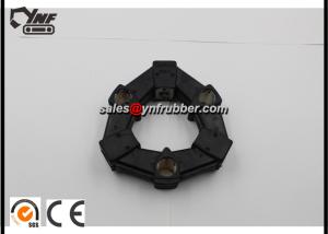China Black Rubber Excavator Coupling Hydraulic Spare Parts For 4A / 4AS wholesale