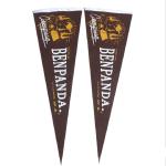 Swil Sports Club Polyester Felt Triangle Banner Digital Printing