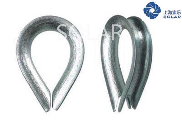46mm hot dipped galvanized steel wire rope sling assembled with aluminum ferrules