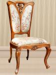ISO14001 Wood And Fabric Armchair Teak Wood Dining Chairs