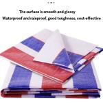 PE Medium Weight Outdoor Solid Tarpaulin Tarp Waterproof Cover for Ground