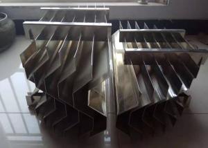 China SS316L Chevron Plate Mist Eliminator , Desulfurization 3 Pass Demister wholesale