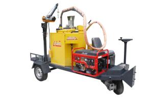 China 260L Asphalt Road Crack Sealing Machine With Italian Riello Diesel Burner wholesale