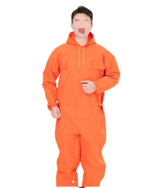 Industrial One Piece Work Clothes Blue Coverall Labor Protection Clothing Dust Proof For Men
