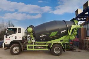 China Low Residual Rate Concrete Mixer Truck , 6 M3 Volumetric Concrete Truck wholesale