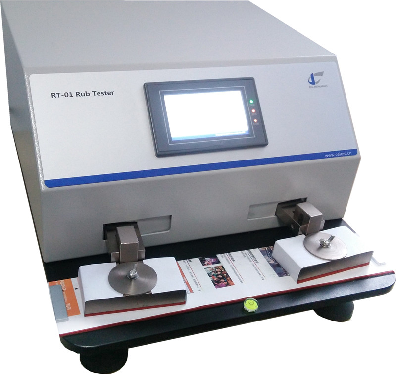Printing Paper Label Wet Smear and Transfer Testing Machine Ink Rub Tester
