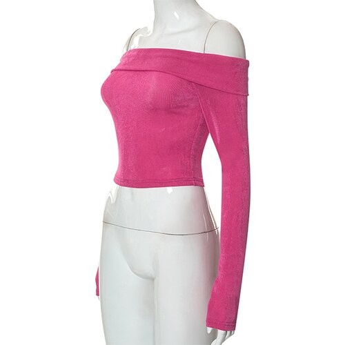 OEM maufactory European maufactory American Women'S Polyester One Shoulder Long Sleeve Clothing OEM