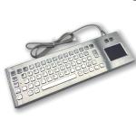 IP65/IK07 Stainless Steel Industrial Desktop Keyboard Waterproof Explosionproof