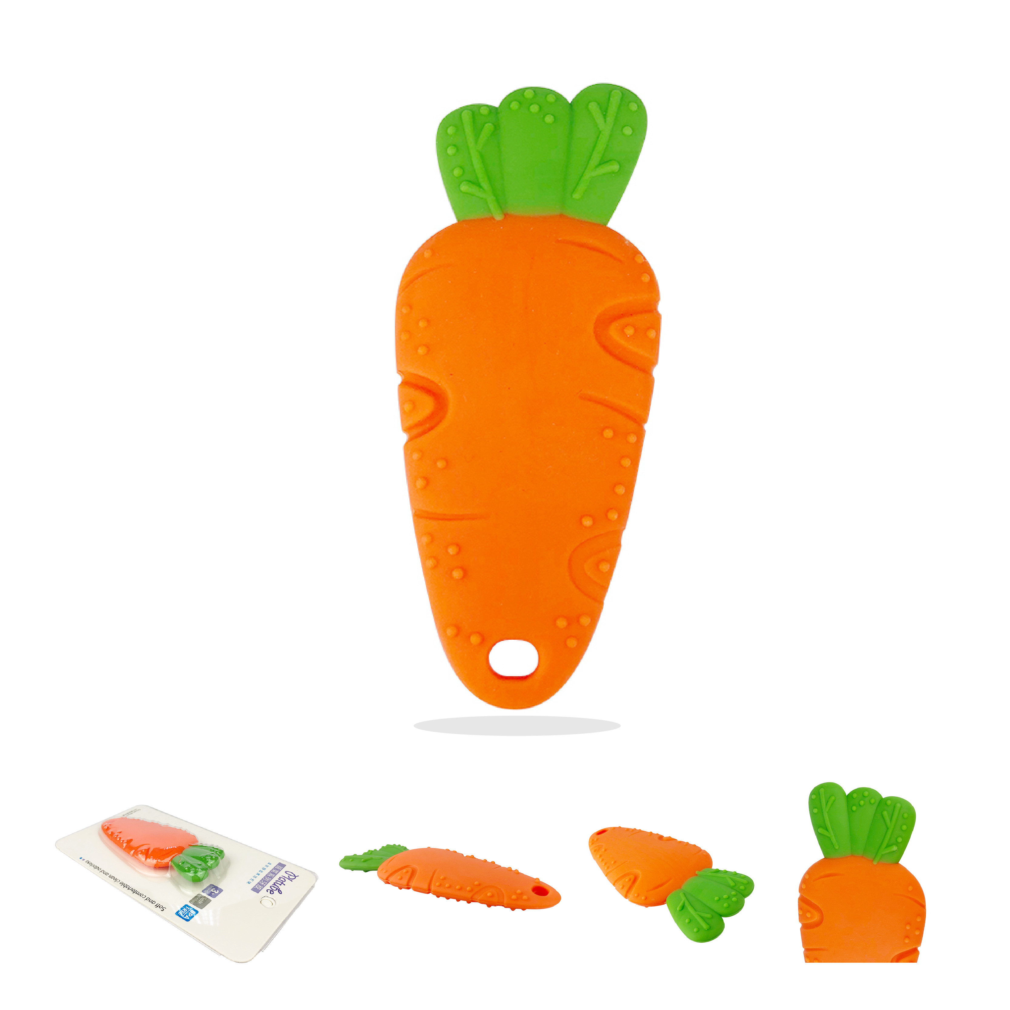 Soft Toy Silicone Baby Products Customized Printed Logo For Baby Teething