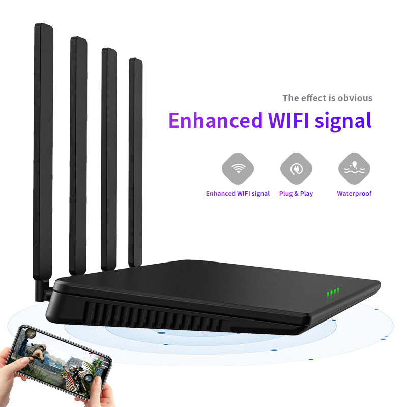 Long Range and 50 Ohm SMA Connector Rubber Omni Wifi Antenna for 360 Degree Coverage