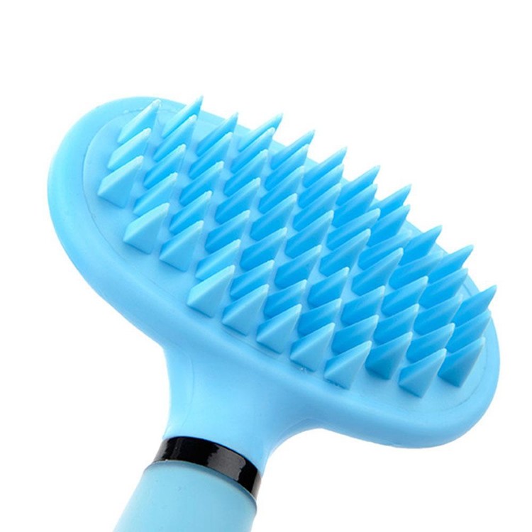 Eco - Friendly Waterproof Silicone Pet Supplies Pet Brush Comb Soft Pet Hair Cleaning Tool