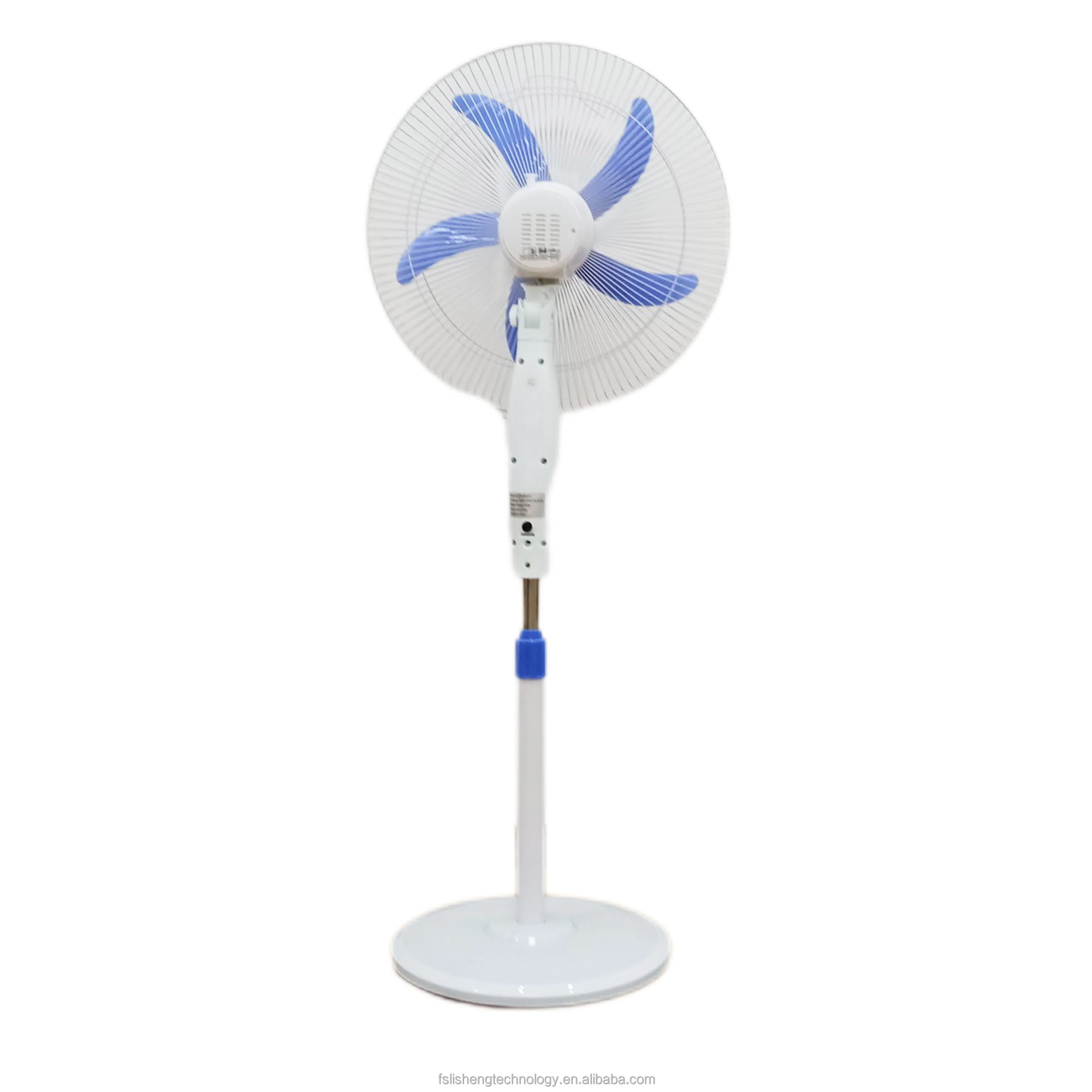 Low Noise 12V Rechargeable Adjustable Floor Fan With DC Brush Motor