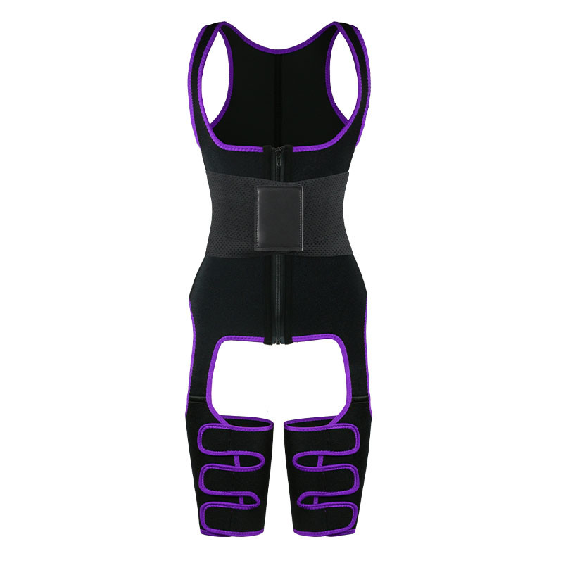 MHW100075PU High Waist Thigh Shaper for Women Adjustable Butt Lifter Trimmer Vest Fitness Shapewear