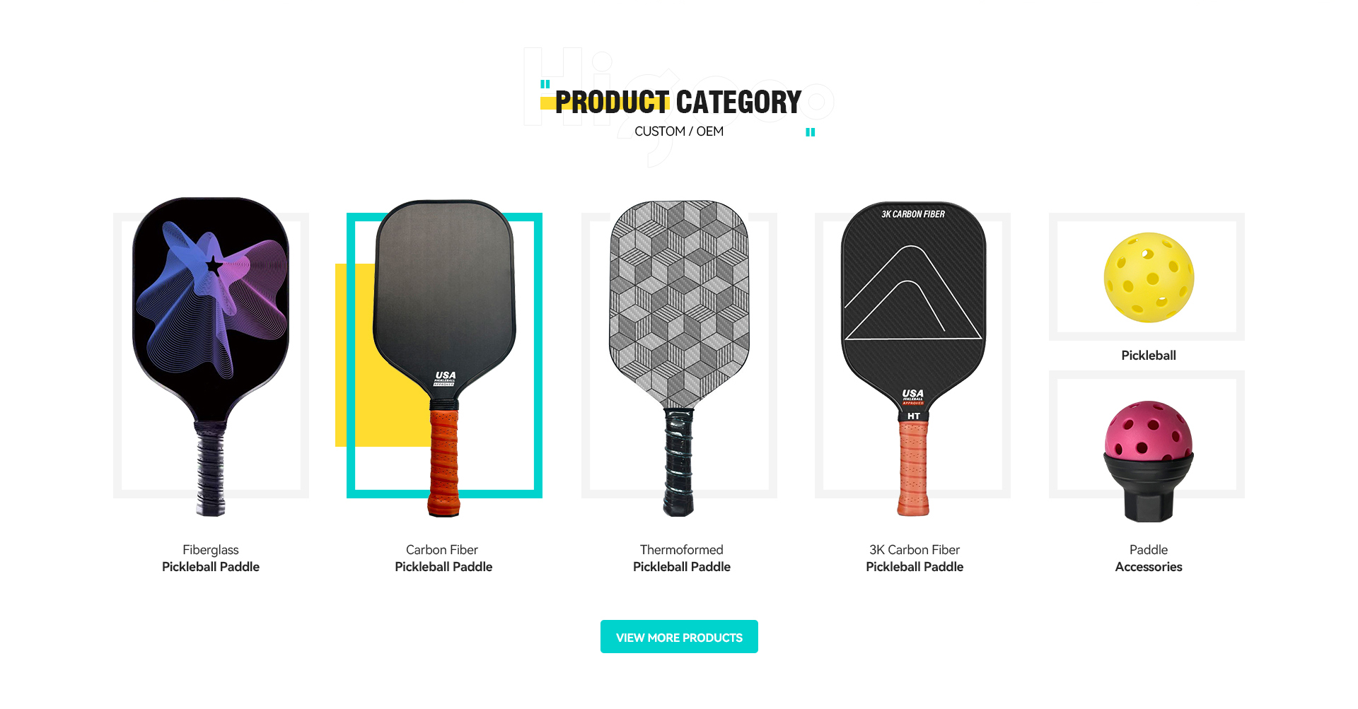 40*20*1.4 cm Length Custom LOGO Carbon Fiber Pickleball Paddle Set with USAPA PP Core