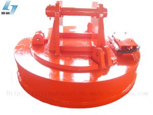 China Circular Excavator Magnet Attachment 220V With Rectifier Control Cabinet wholesale