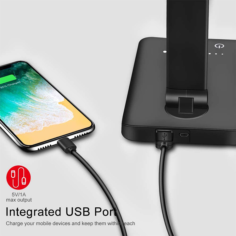Desk Lamp Aluminum 5W QI Wireless Charging Pad