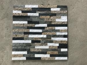 China Quartzite Wall Cladding Stacked Natural Stone Veneer Panels wholesale