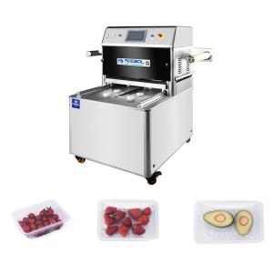 China Fruit Vegetable MAP Packaging Machine , Chamber Style Vacuum Sealer Machine wholesale