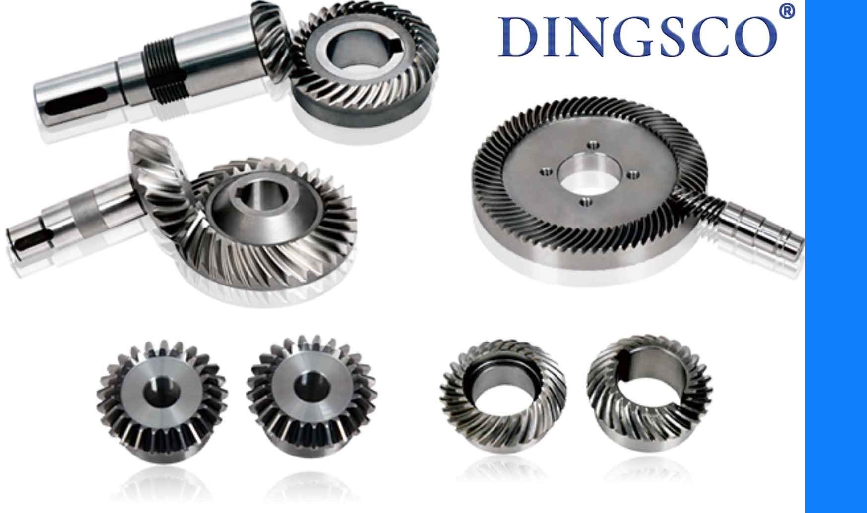 Hypoid Angle Gear Kit 80 Degree Engagement For Micro Reducer