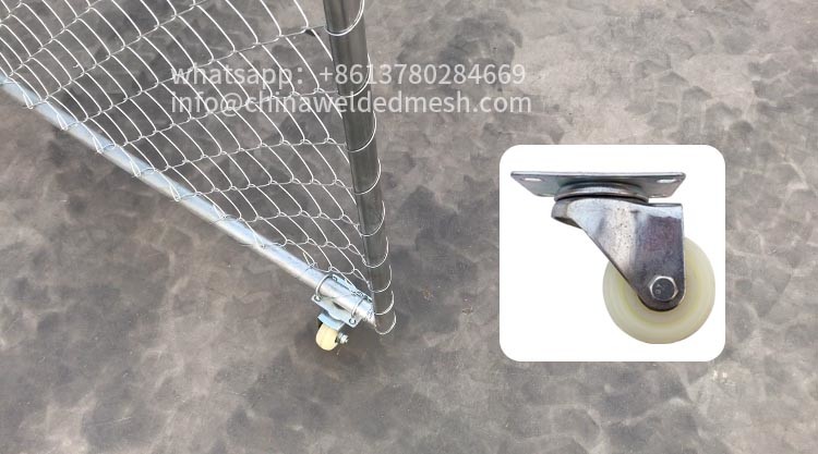 6x10ft Welded Mesh Fence ASTM A392 06 Standards powder coated welded wire panels