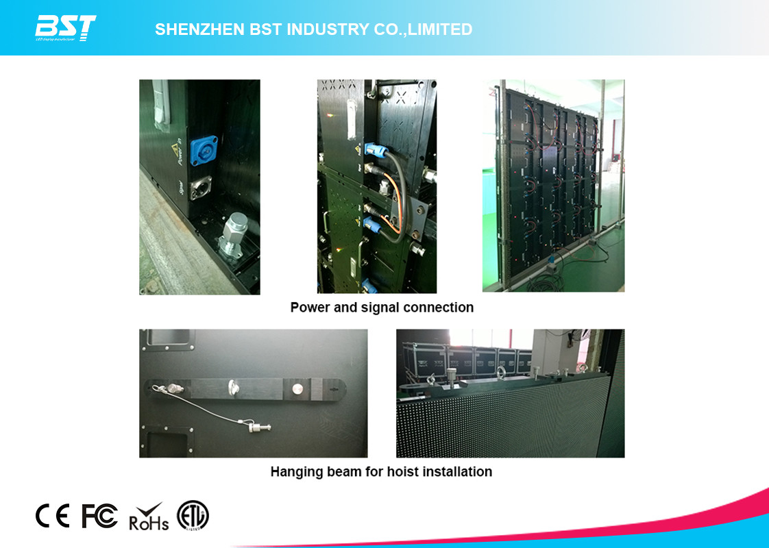 P4mm Indoor full color Led Screen With 140 Degree Viewing Angle for convention center