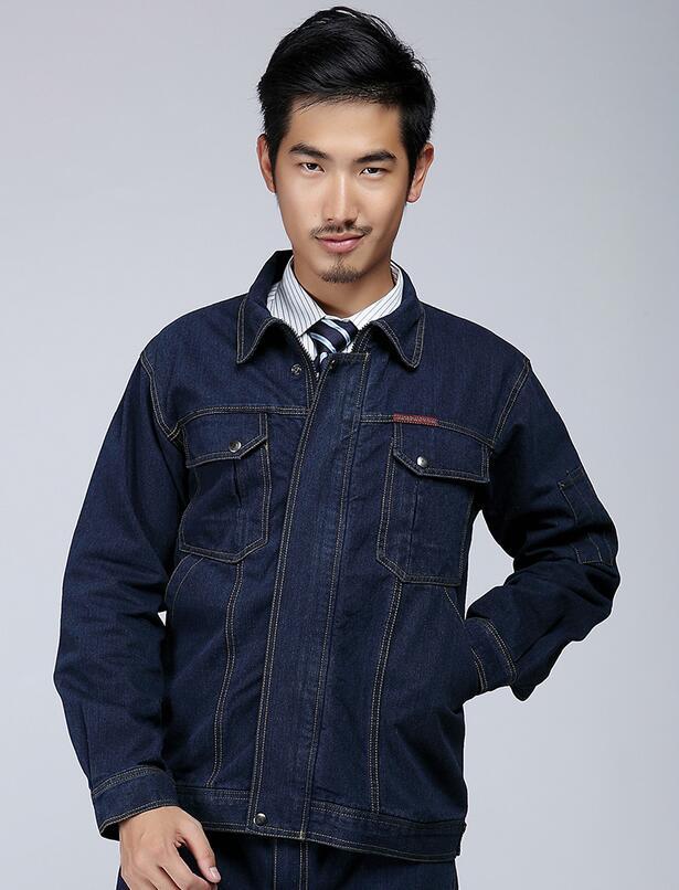 Denim Pants Clothing Coverall Working Clothes for Customized Safety Workwear Uniform